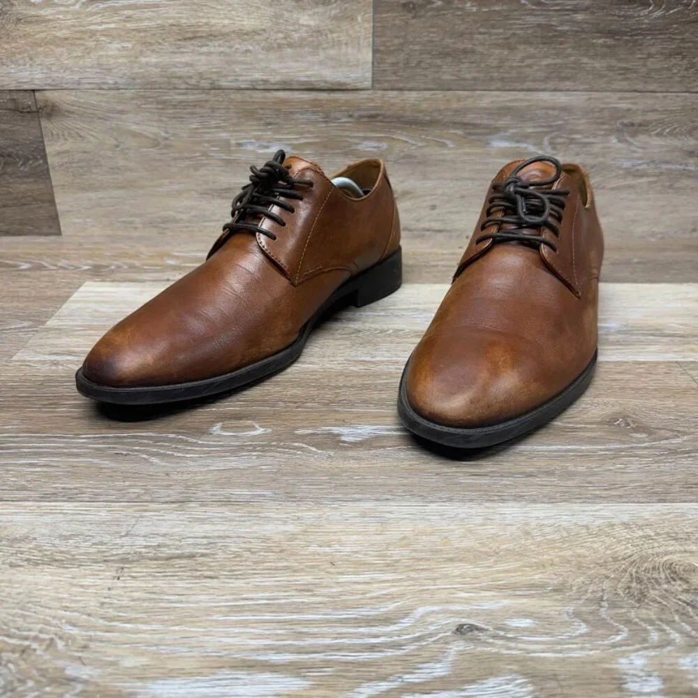 Cole Haan Hawthorne Brown Leather Oxford Shoes Men's Size 11.5